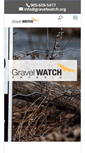 Mobile Screenshot of gravelwatch.org